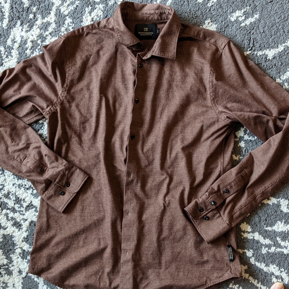 NWOT Scotch & Soda Men's Dress Shirt